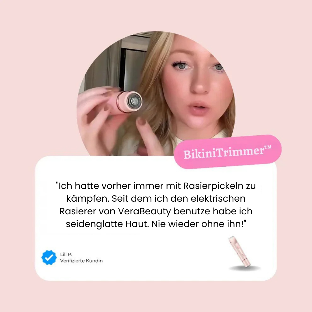 BikiniTrim Pro - für eine sanfte & mühelose Rasur