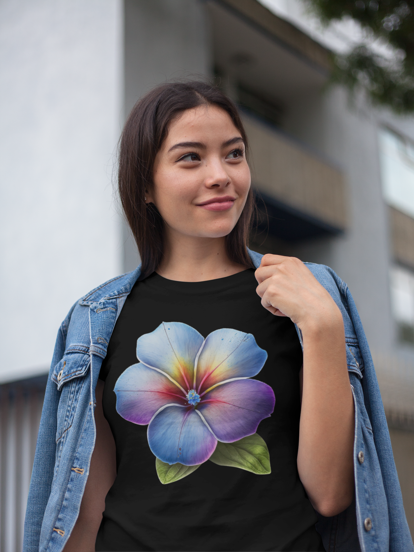 InfinyTee - Blumen T-Shirt